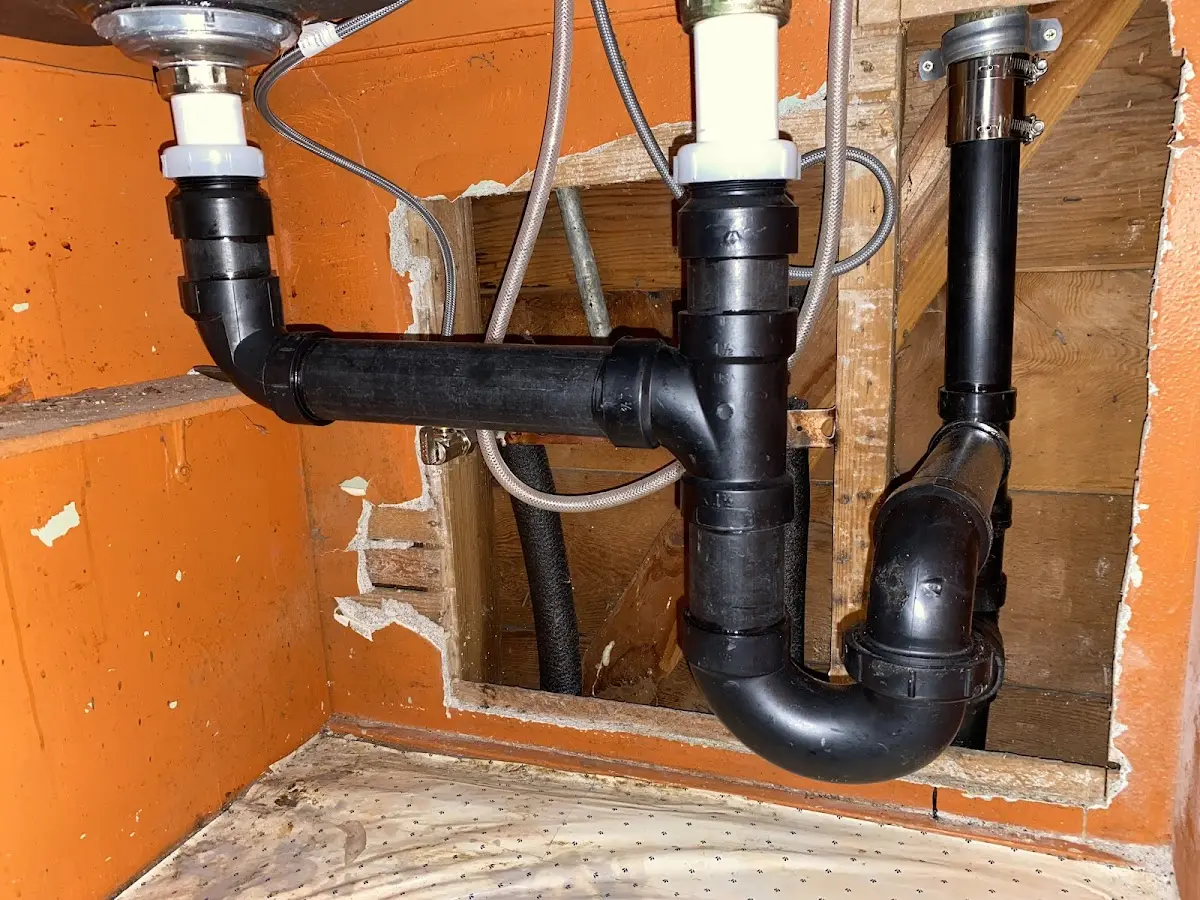 Professional Pipe Bursting equipment and tools on the job in Hopkins